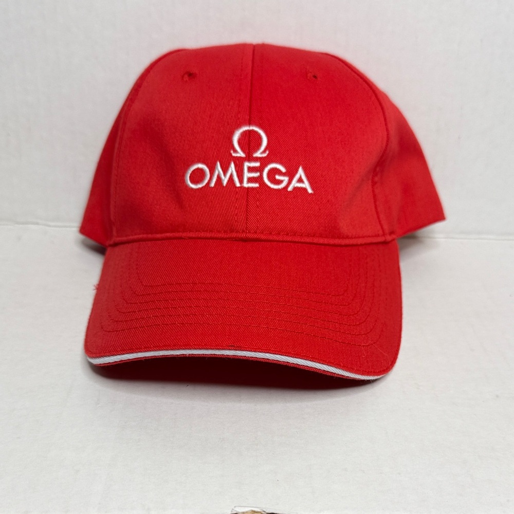 Omega Red Cap